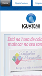 Mobile Screenshot of iguatemiconstrucoes.com.br